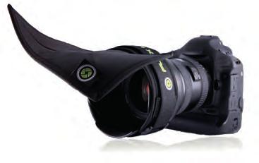 El Flex Lens Shade es un parasol ajustable y flexible
