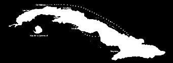 CUBA, UNA ISLA FASCINANTE DÍA SALIDA: MARTES HABANA - SANTIAGO DE CUBA. DÍA 1. Traslado al aeropuerto de vuelos nacionales para tomar el vuelo con destino a Santiago de Cuba u Holguín.
