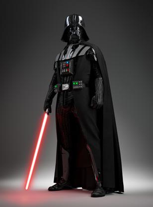 Darth Vader Darth Vader, antaño un heroico caballero Jedi, fue seducido por el Lado Oscuro de la Fuerza y se convirtió en lord Sith bajo la tutela del emperador Palpatine.