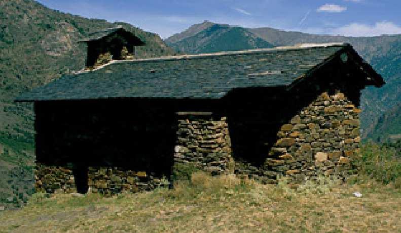 Es una construcción propia del siglo X Capilla de San Romà d Auviyà Ruta : Parroquias del entorno de Santa Coloma y Andorra Una ruta de pequeñas distancias, que podemos recorrer con tranquilidad, y