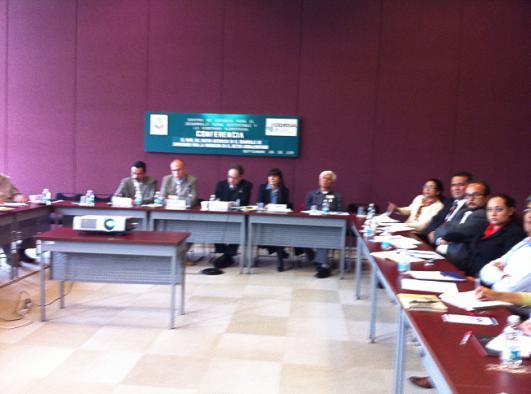 Conferencia en el Centro de Estudios para el Desarrollo Rural Sustentable y la Soberanía Alimentaria de la Cámara de Diputados.