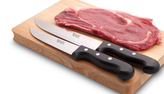 Cuchillos Carniceros con mango de Polietileno Professional Knives for Butchers P.O.