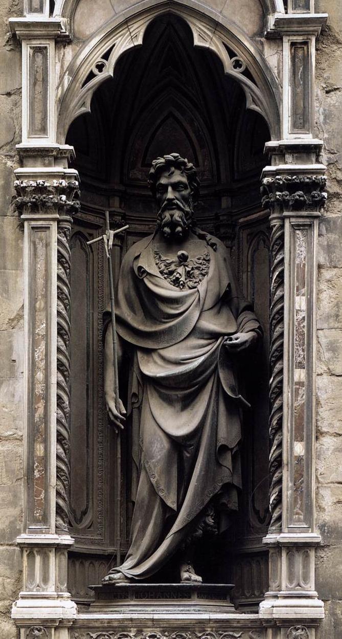 ESCULTURA: GHIBERTI Y DONATELLO LORENZO GHIBERTI (Florencia, 1378-1455) Ghiberti realizó también estatuas