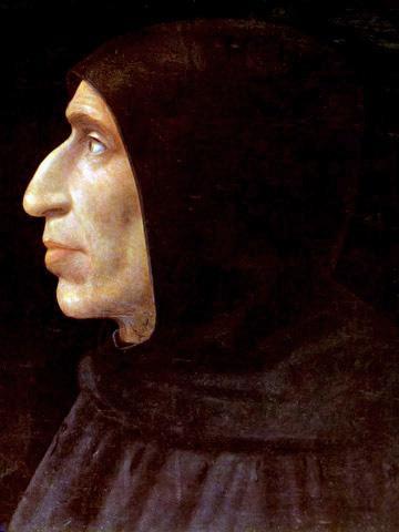 PINTURA: FRA ANGÉLICO, MASACCIO, PIERO DELLA FRANCESCA Y BOTTICELLI SANDRO BOTICELLI b) La irrupción de Savonarola en la escena política y religiosa de Florencia iba a influir de manera decisiva en