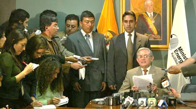 Mayo 2006: El Ministro Rodriguez