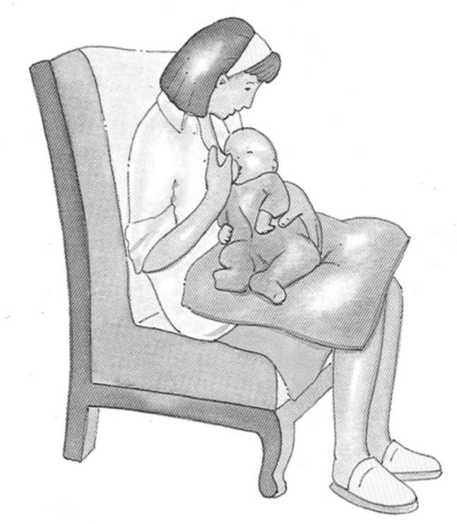 - El bebé debe tener el pañal limpio y seco para que se sienta cómodo.