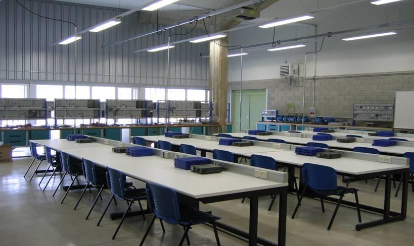 000 m2 8 talleres, aulas de formación