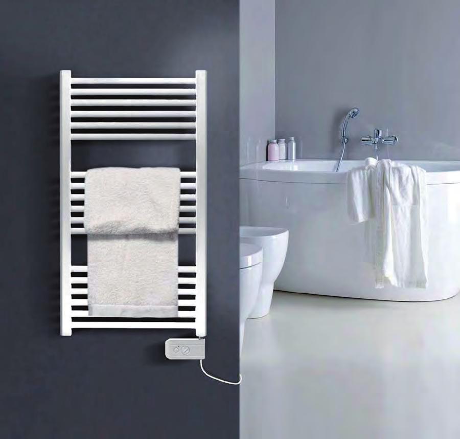 UNO Un producto de líneas y estilo estándard que permite ofrecer la más alta tecnología productiva a los niveles básicos de utilización del calienta toallas, para competir y servir en los baños más