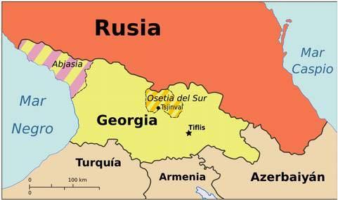 Guerra de Osetia del Sur Conflicto armado entre: - Georgia -