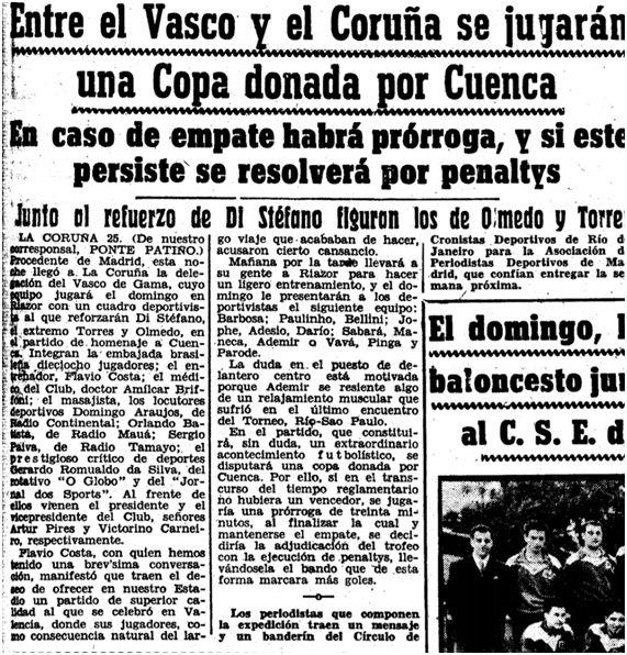 3 / 5 Tras estas noticias, es claro que la conocida afirmación de que las tandas de penaltis se inventaron en Cádiz es un manifiesto error.