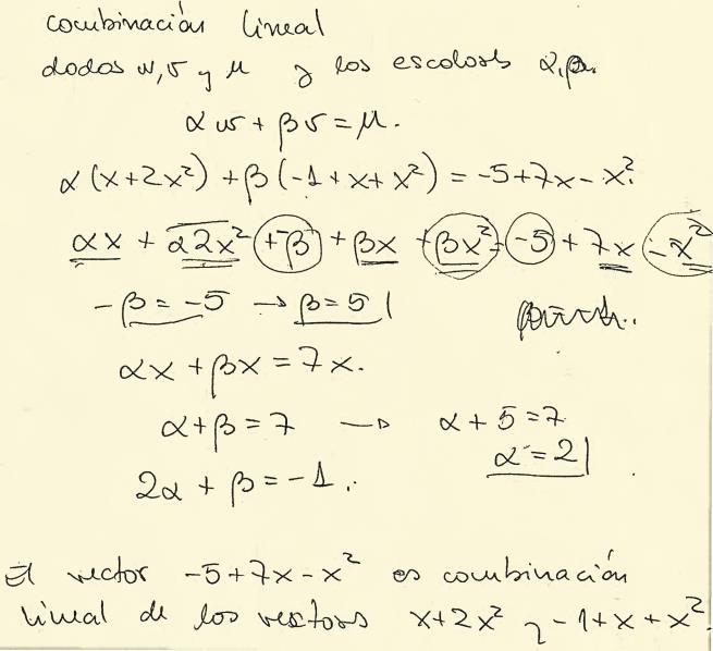 A partir de lo cual genera un sistema de ecuaciones lineales, que está representada en la figura 4. Figura 6. Respuesta del estudiante 4, a la pregunta 5 de la entrevista. Figura 3.
