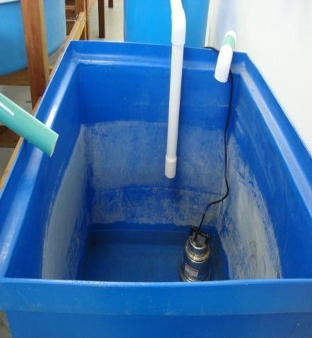 Sistema de mejoramiento de la calidad del agua Hidrociclon: Sedimentación de material Biofiltro elaborado por el
