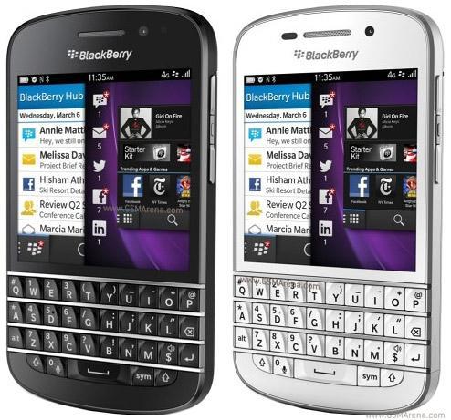 Ecoservicios Blackberry Q10 Teclado Qwerty y pantalla full touch de 3.1 pulgadas Nuevo sistema operativo Blackberry 10 Procesador de doble núcleo de 1.
