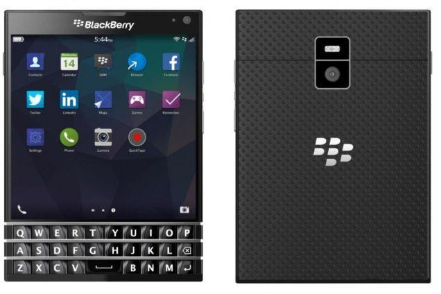 Ecoservicios Blackberry Passport Pantalla IPS LCD de 4.5 pulgadas y teclado fisico Sistema Operativo Blackberry 10.3 Procesador Quad Core de 2.