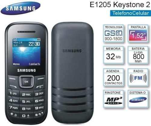 Samsung Keystone 2 E1205Q Ecoservicios Diseño Compacto y liviano Radio incorporada