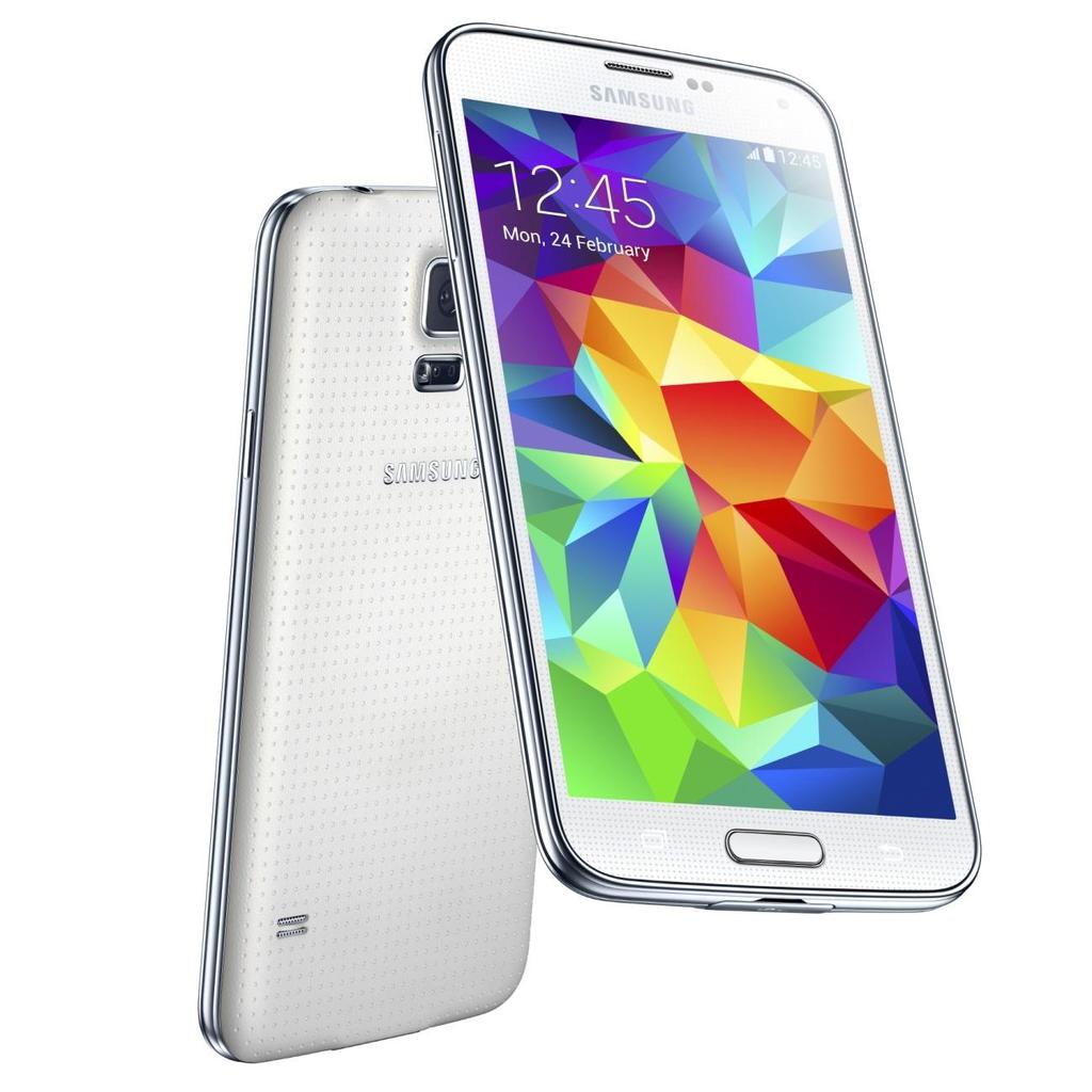 Samsung Galaxy S5 Resistencia Al agua, a los golpes y al polvo con certificacion de resistencia IP67 Pantalla Super