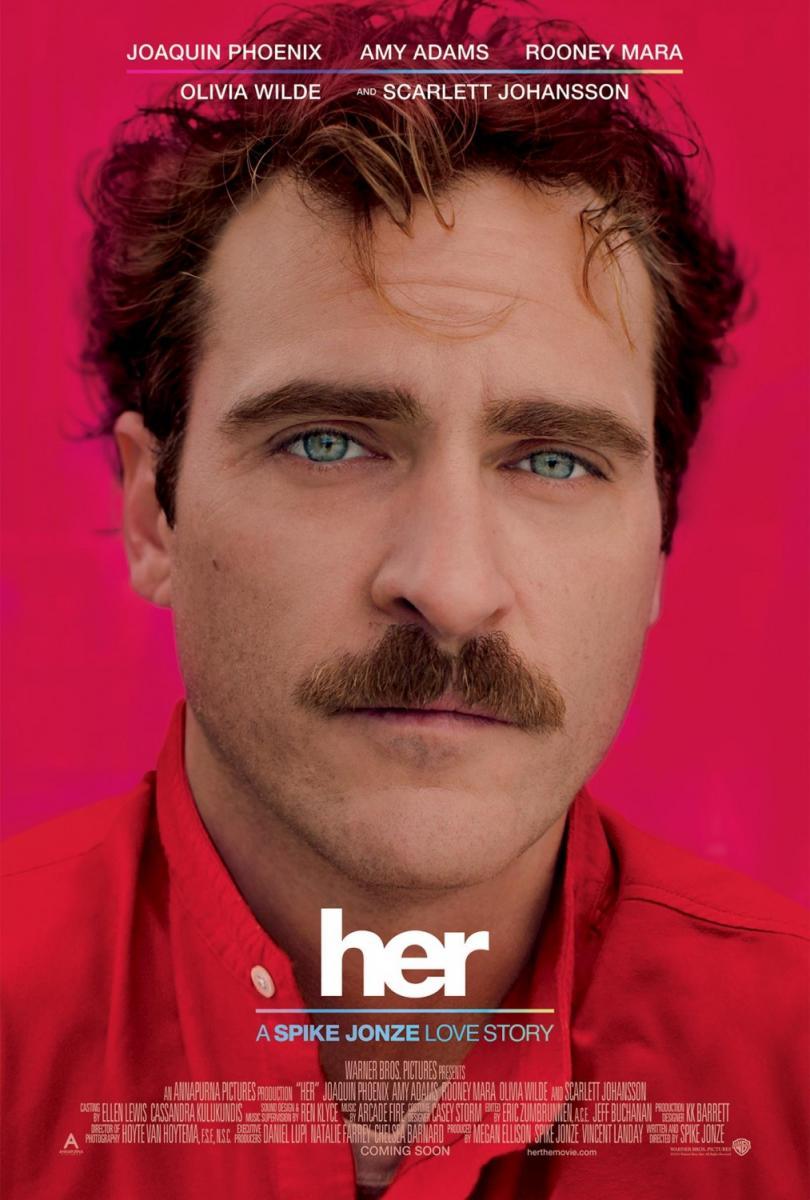 ELLA (2013) "Her" (titulo original) Escrita y dirigida por Spike Jonze, su historia se basa en un hombre que se enamora de un sistema operativo informático.