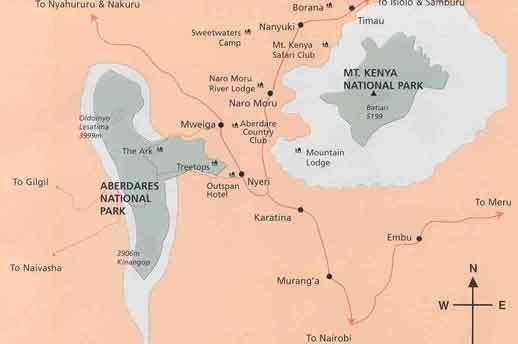 Área Monte Kenia y