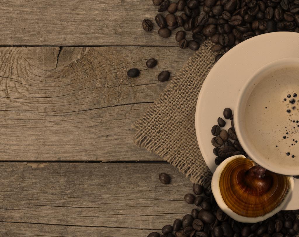 TE PRESENTAMOS... El Primer café gourmet enriquecido + = Enriquecido con Ganoderma lucidum (también conocido como Reishi ), que lo convierte en un café saludable con más de.
