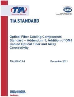 Estándares - Polaridad ISO/IEC 14763-2 1 método 1 tipo de cordón 1 tipo de acoplador