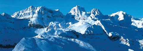 DOMINIO esquiable: Portes du Soleil 650 km de Pistas 35 106 100 25 Tignes Un esquí de gran calidad 365 días al año, en el prestigioso dominio esquiable formado por el Espace Killy, que enlaza Tignes