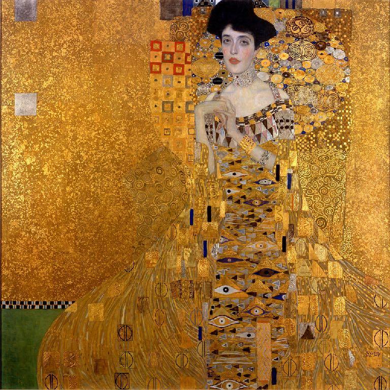El Retrato de Adele Bloch- Bauer I, (también conocida como La dama dorada o La dama de oro), es una pintura de Gustav Klimt de 1907.