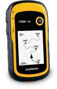 GPS Garmin etrex 10 Artículo etrex10 GPS El GPS etrex 10 es el más reciente GPS de Garmin. Sustituye al etrex H y al H Legend.