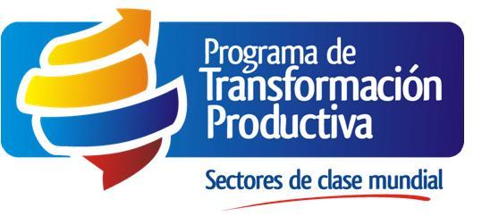 ABC Programa de Transformación Productiva 1. Qué es el Programa de Transformación Productiva?