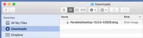 Instalación o actualización de Parallels Desktop Uno de los siguientes: Soporte de instalación de Windows.