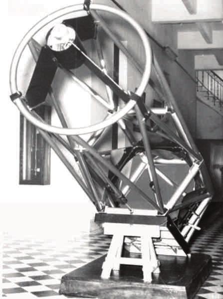 Ejecución Observatorio Córdoba. Diseño: Arnaldo Casagrande (gentileza A. Casagrande).