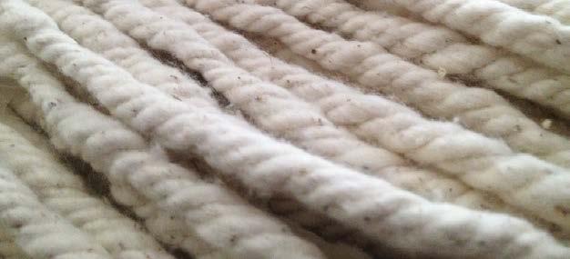 algodón con alambre galvanizado
