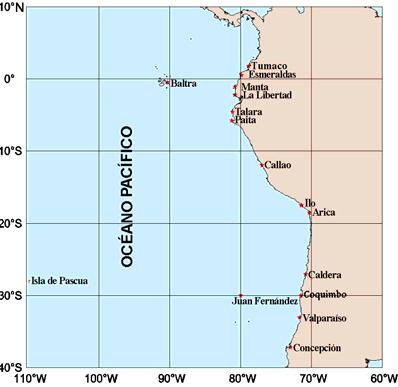 El Boletín de Alerta Climático (BAC) es una publicación mensual de la CPPS en la que se analizan las condiciones oceánicas y atmosféricas de la región del Pacífico Sudeste dentro del Estudio Regional