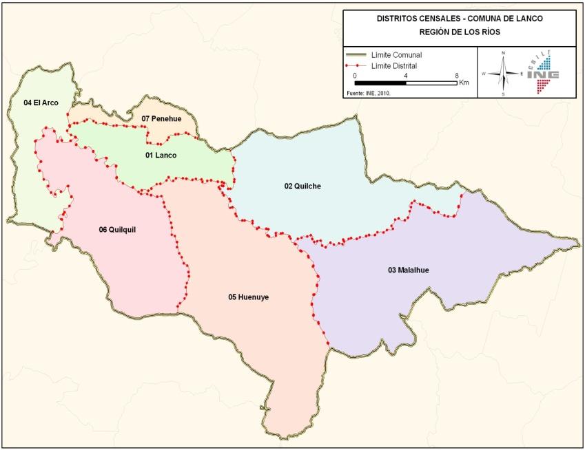 División Geográfica para Censos: Operativa Área Rural