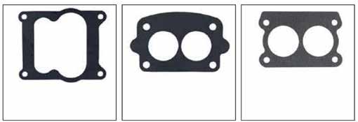 23961004 Gasket, Carb Base Replaces: Mercruiser 27-52457 2 For: Rochester & Weber 4 bbl 23961007 Gasket, Carb Base
