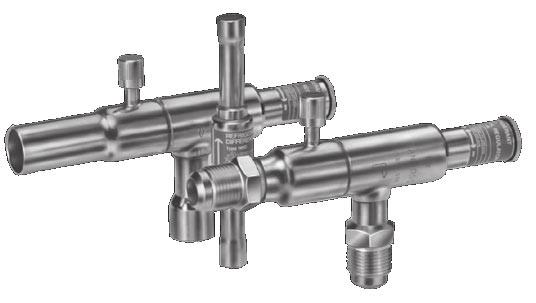 Introducción Los sistemas reguladores KVR y NRD se utilizan para mantener una presión constante y suficientemente alta en el condensador y en el recipiente de líquido en instalaciones de