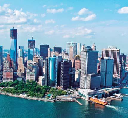 Combo New York - D Servicio incluye: recepción en los aeropuertos de NYC/NJ a hoteles en el centro de Manhattan. Visita del Alto y Bajo Manhattan. Tour de Contrastes.