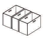 composición: 3 cajas 165 CS090 Box