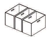 composición: 3 cajas 171 CS100 Box