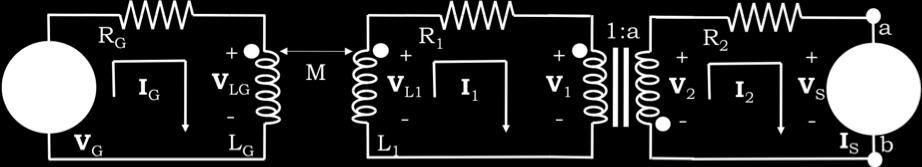 Se suponen conocidas las características de todos los elementos del circuito a Escribid tres ecuaciones que permitan calcular las corrientes de malla (0.9 puntos).