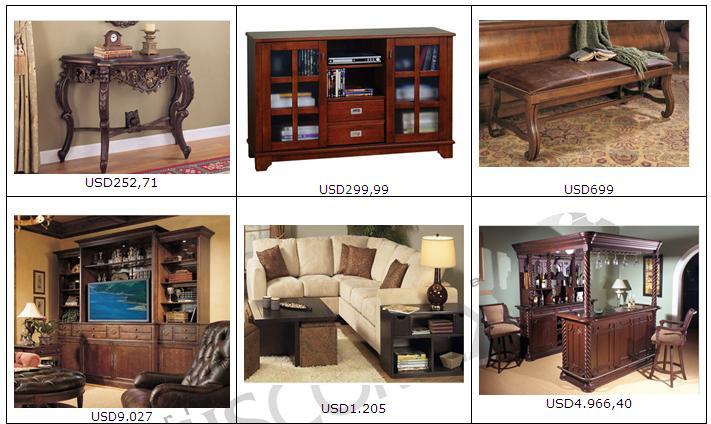 Tabla 15: Precios de muebles de madera para salas Inteligencia de