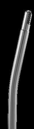 Se han modificado todos los estilos con un diseño cuchilla-tubo de acero inoxidable que permite una mayor durabilidad, una resección más agresiva y una menor probabilidad de bloqueo.