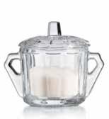 Molde / Item 7082 SKU: 1787337 12 sets Azucarera c/tapa de Vidrio Sugar-Bowl w/glass Lid (1-0417, 1-1145) 375gr. / 12.6oz.