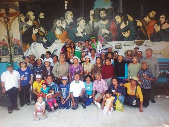 Apoyo al CAM de la Parroquia de Chilca Club Parroquial del Adulto Mayor en Pisco.