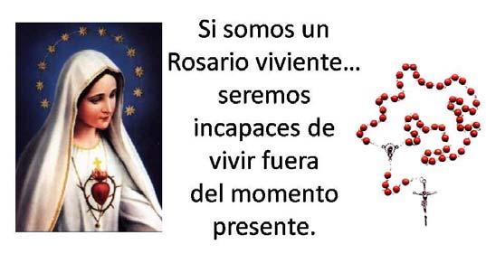 Es la Virgen la que enseña a Sor Josefa Menéndez a no preocuparse más que del momento presente.