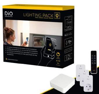 Iluminación Pack Iluminación conectada (SCH) Control a distancia por Internet desde smartphone o ordenador.