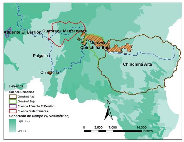 4. Estudios hidrológicos en obras mayores Tabla 4.7. Parámetros geológi cos de las subcuencas río Chinchiná. SUBCUENCA C NC S FACT.
