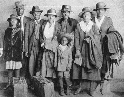 Cambios sociales durante la guerra Se dio la Gran Migración de afroamericanos desde