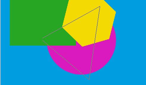. Para hacer el triángulo vamos a utilizar un método nuevo. En primer lugar escoge la herramienta Lazo Poligonal. Ahora vas a dibujar los tres lados de la figura uno por uno. PHOTOSHOP.
