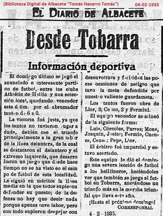 El mismo año de la fundación de la Federación Regional Murciana de Clubes de Foot-ball (1924) nuestro programa de Fiestas de San Roque incluía tres