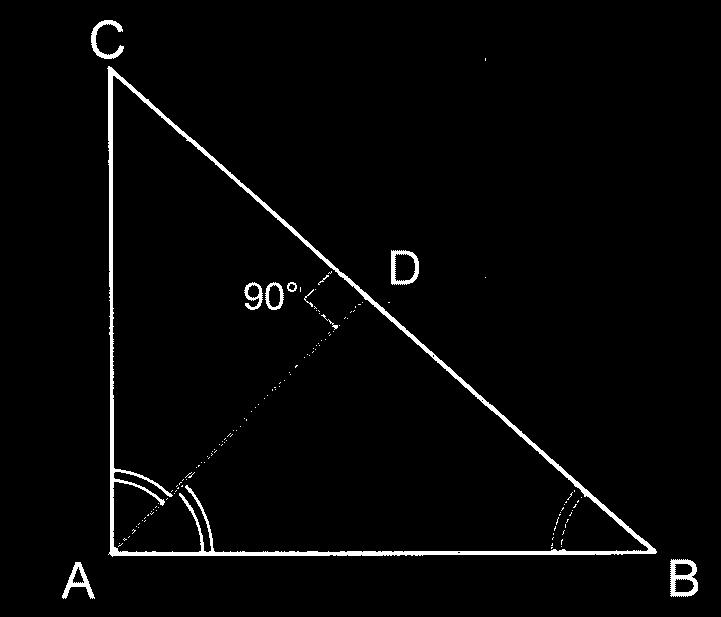 COLEGIO LOS ARCOS Guía de trabajo #8, Relac. mét. en triángulos 9no grado Cuando el segmento es paralelo a la recta, su proyección es igual a él.